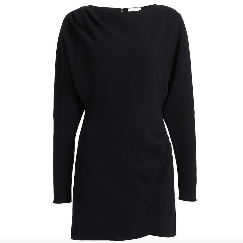ALC - Greer LBD Dolman Dress in Japanese Triacetate, sz 6 EUC - Picture 11 of 14